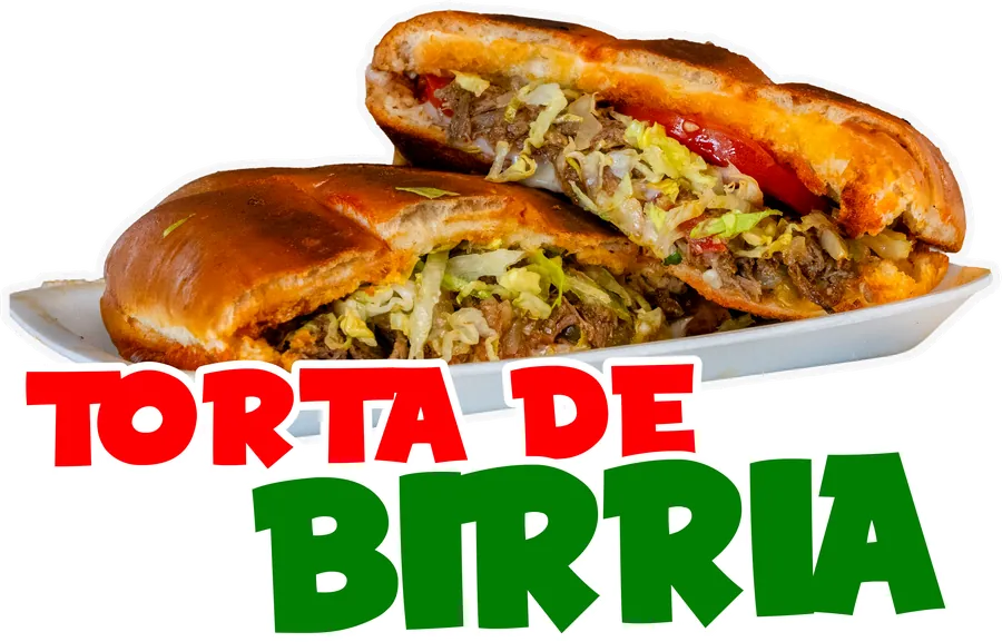 Torta de Birria